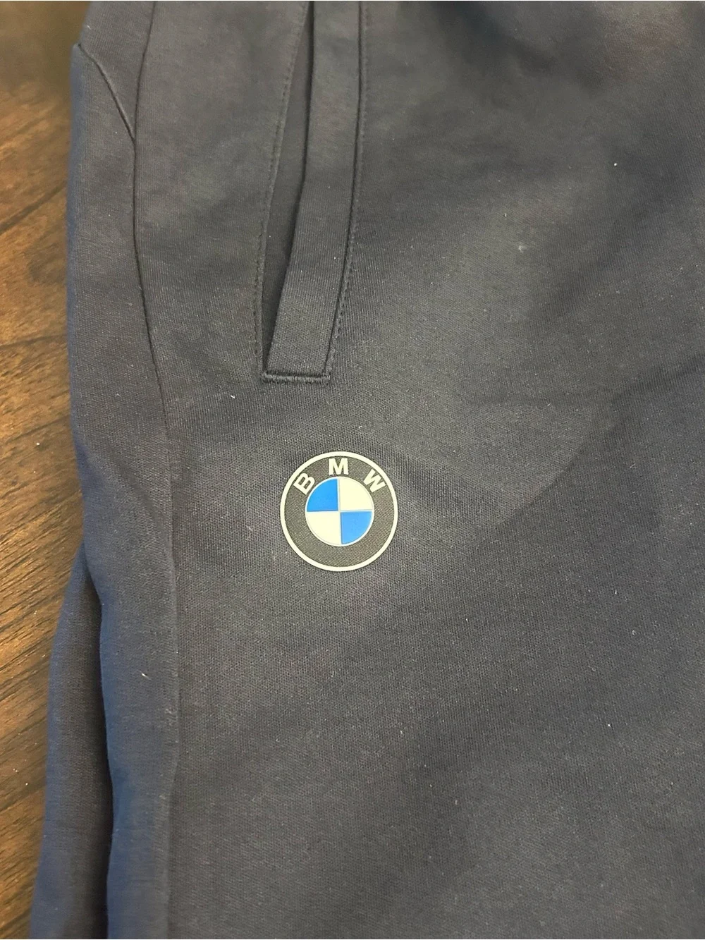 BMW Puma men’s black track pants size Medium New